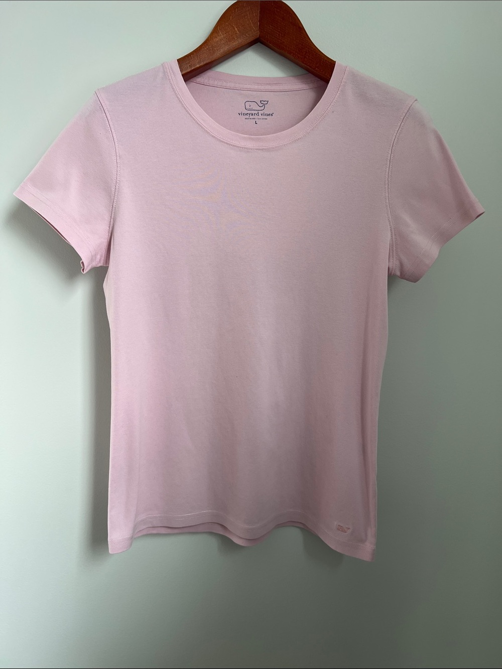 Vineyard Vines | Pale Pink Short Sleeve Crewneck Tee Size L